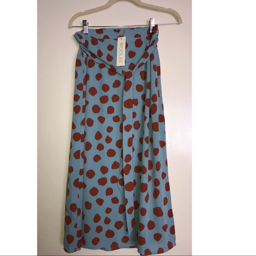 Roolee midi skirt